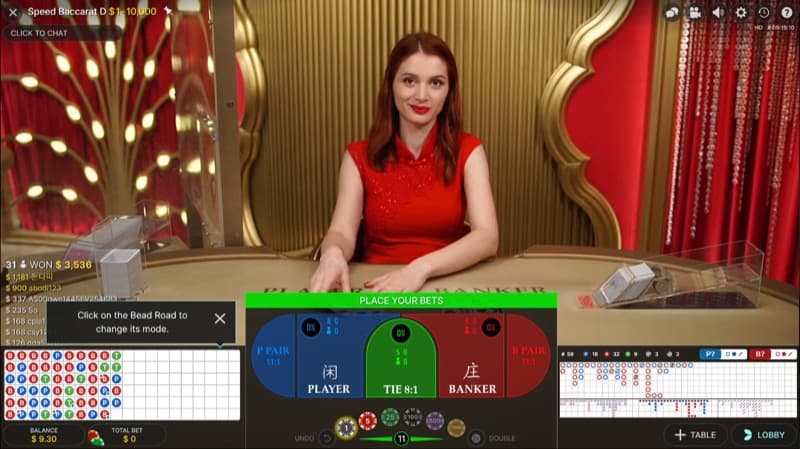 Baccarat Live (Standard) thumbnail
