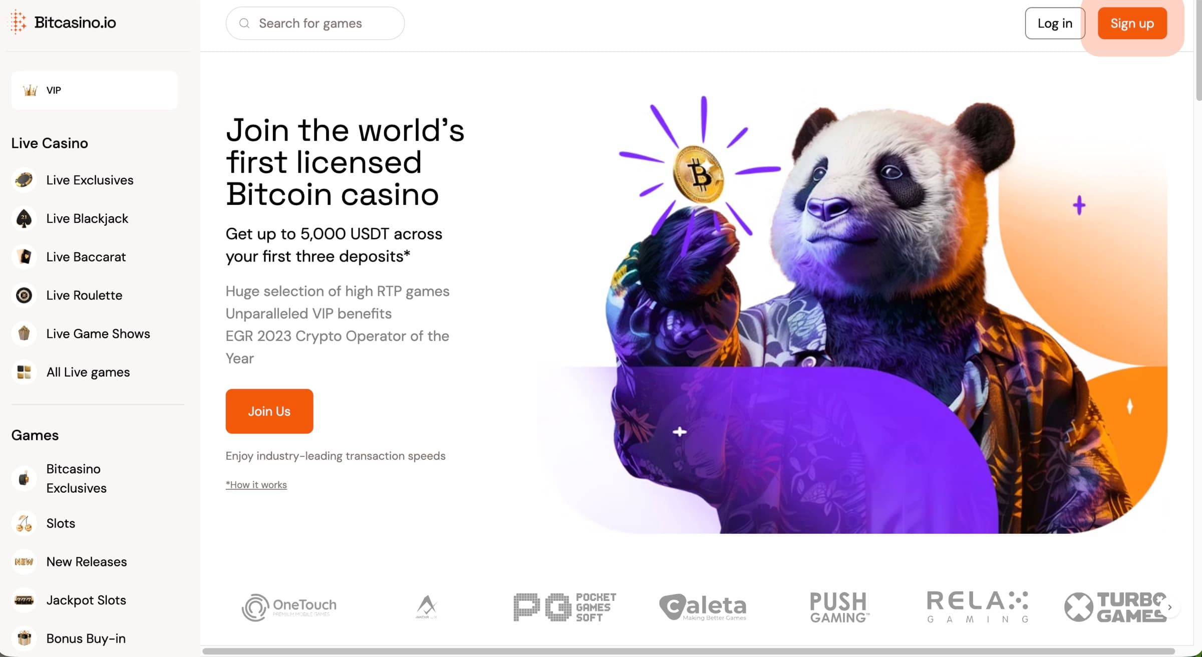 Bitcasino.io brand image