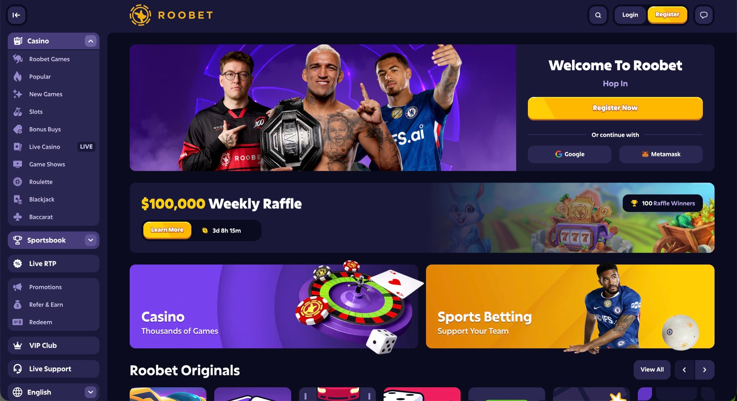 Roobet brand image